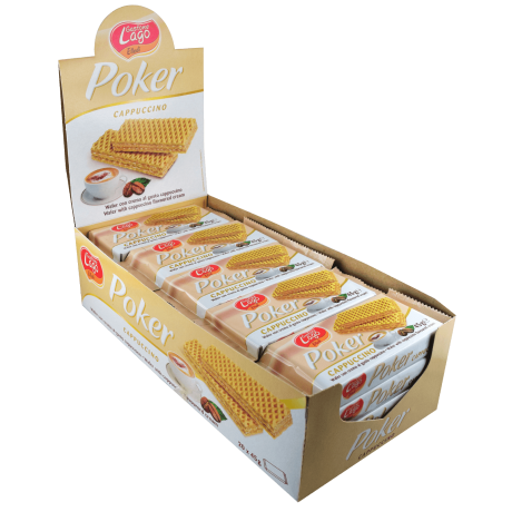 لاجو ويفر كابتشينو 45غم 20 حبة