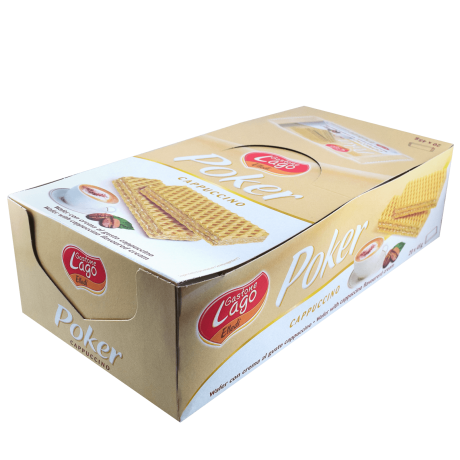 لاجو ويفر كابتشينو 45غم 20 حبة