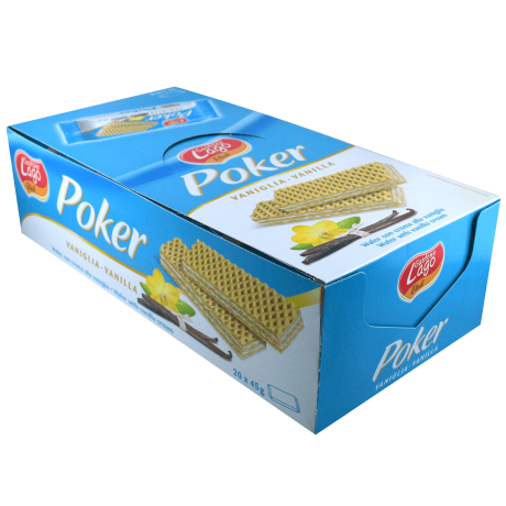 لاجو ويفر فانيلا 45غم 20 حبة