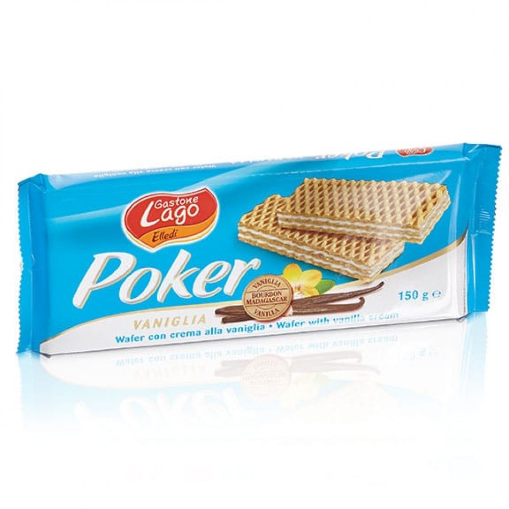 لاجو ويفر فانيلا 150غم 16 حبة