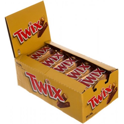 تويكس 50غم 25 قطعة